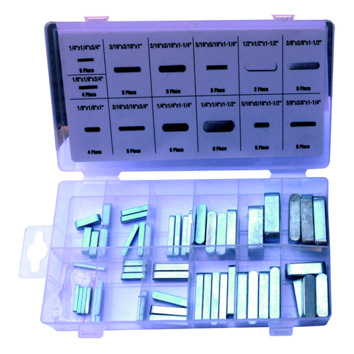 60 Pc Key Stock Assortment Sae