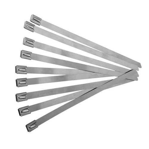 Stahl 7.9 x 840mm Stainless Steel Cable Tie - 10 Pack