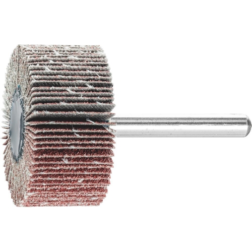 40X20 Mounted Flap Wheel Fan Grinder Aluminium Oxide - 6Mm Shank F 4020/6 A 80 Grit