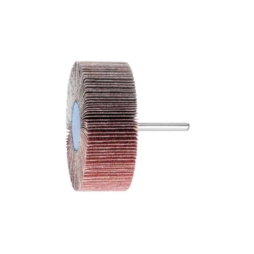 PFERD - Dia. 80X30mm Aluminium Oxide Mounted Flap Wheel F Shank Dia. 6mm A80 For Fine Grinding & Finishing | 44514086 - 44514086