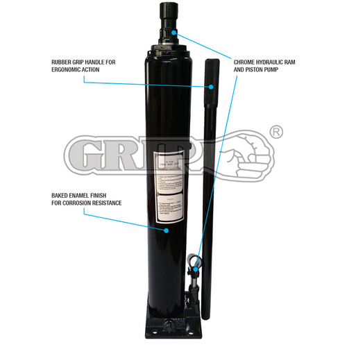 Flate Base Hydraulic Ram - 3000Kg To Suit 44492 Transmission Jack - 44522