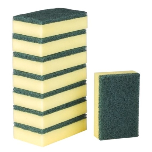 Sponge Scotchbrite 8Pk Heavy Duty Scrub