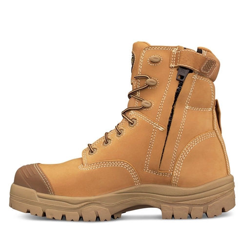 AT 45632z Composite Toe Zip Side Boot - Wheat size 9