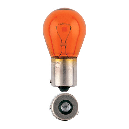 Narva PY21W Bayonet BAU15s Amber Globe 12V 21W Pk 2