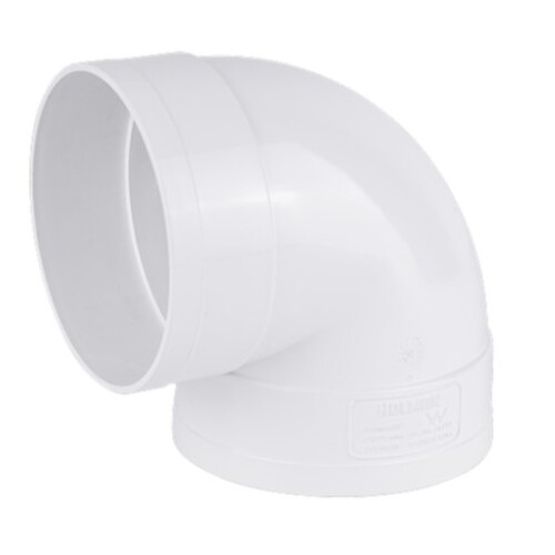 Holman 90mm 90 degree Female And Female PVC Stormwater Elbow