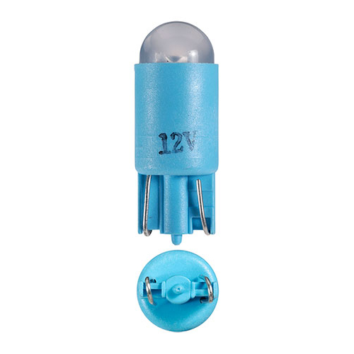 Narva LED Wedge KW2.1x9.5d Blue Base Globe 12V 1pc