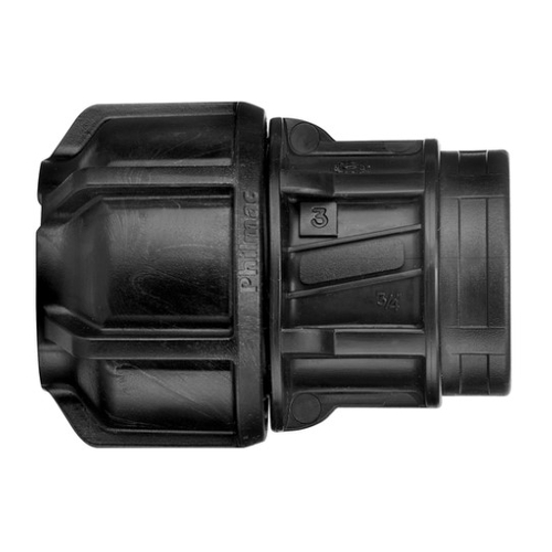 Philmac 25mm x 3/4" Metric Poly x FI BSP Pipe End Connector