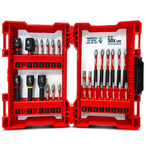 Milwaukee 48324081 29pce SHOCKWAVE Impact Driver Drill Bit Set