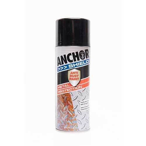 Anchor Spray Paint Gloss Black