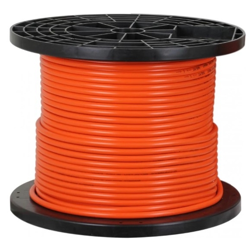 50mm2 Orange Weld Cable 370 Amp 100mt