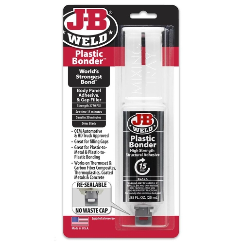 Jb Weld Black Plastic Bonder