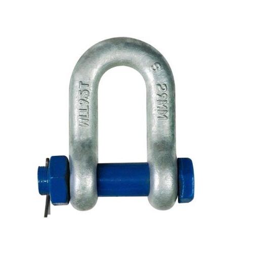Shackle Grade 'S' Dee Safety Gal Galvanised 25mm/8.5T