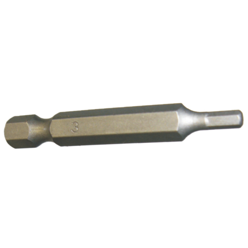 No.50613 - 3mm x 1/4" Hex In-Hex Power Bit