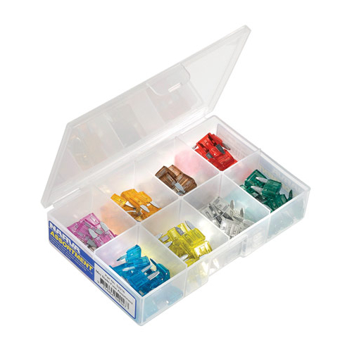 Narva Mini Blade Fuse Assortment - 100 Pieces
