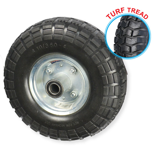 Grip 260Mm 136Kg Offset Puncture Proof Wheel 3/4" Axle Diameter