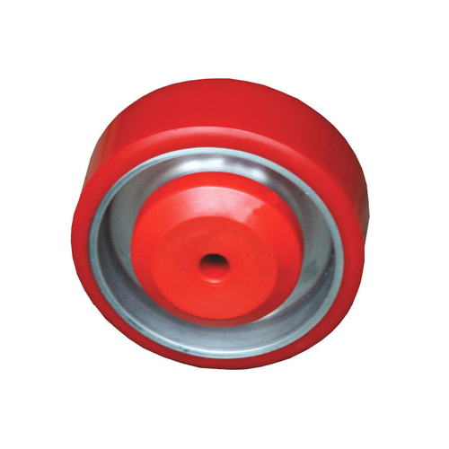 Grip 100Mm 200Kg Polyurethane On Aluminium Wheel 10 Mm Axle Diameter