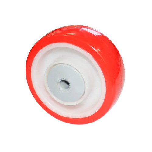 Grip 125Mm 200Kg Polyurethane Wheel 10Mm Axle Diameter