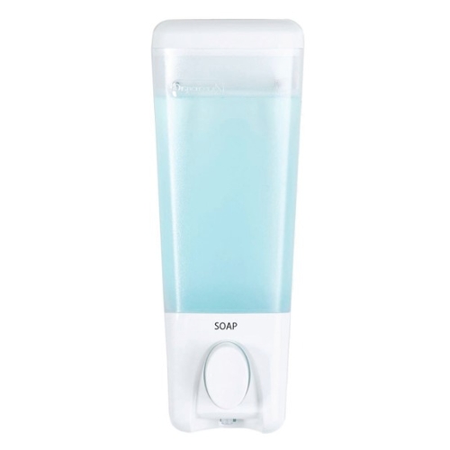Better Living 420ml White Clear Choice Single Chamber Soap Dispenser