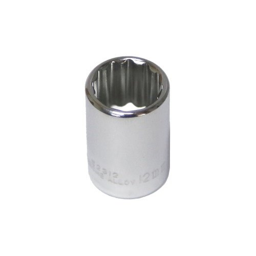 No.52312 - 12mm x 1/4"Drive 12 Point Socket