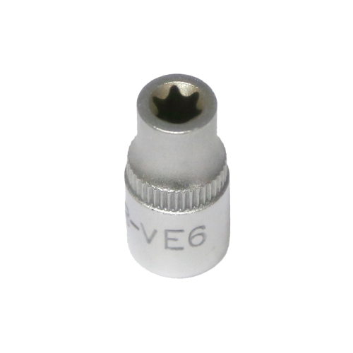No.52606 - E6 1/4"Drive E-Series Female Torx Socket Standard Length