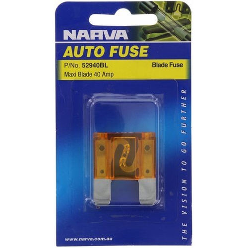Maxi Blade 40 Amp Bl Pk 1 Fuse