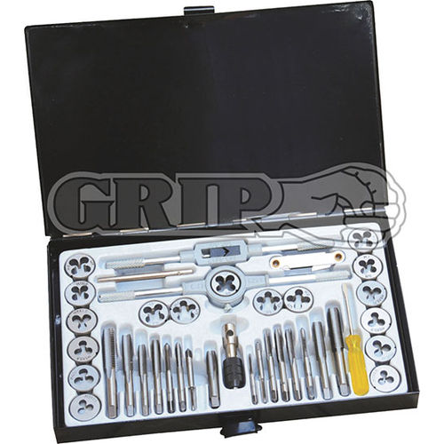 40 Pc Tap And Die Set - Sae