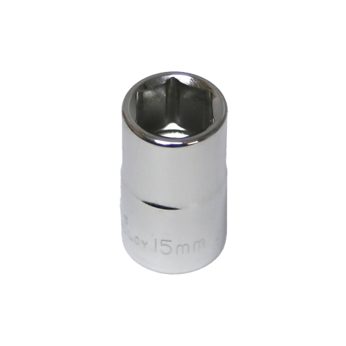 15mm x 1/2" Drive Standard Socket (6 Point)