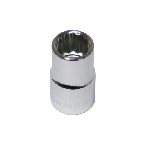 12mm x 1/2" Drive Standard Socket (12 Point)