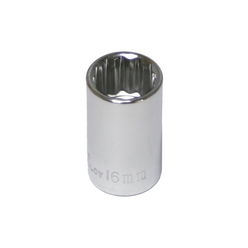 No.54316 - 16mm x 1/2" Drive Standard Socket (12 Point)