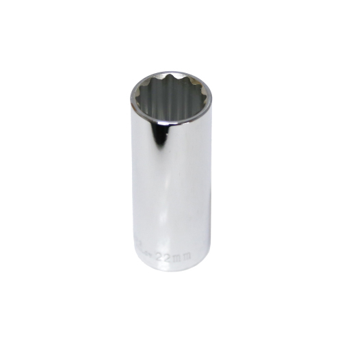 No.54522 - 22mm x 1/2" Drive Deep Socket (12 Point)
