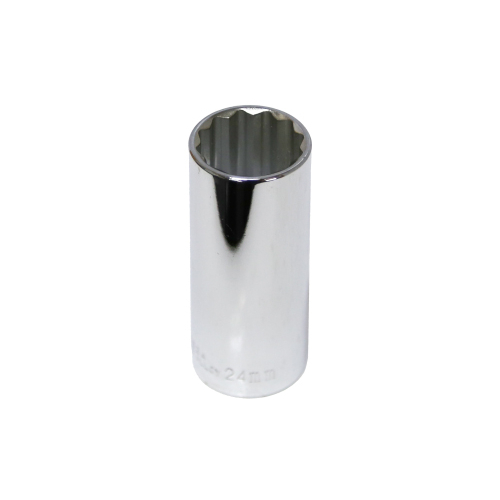 No.54524 - 24mm x 1/2" Drive Deep Socket (12 Point)