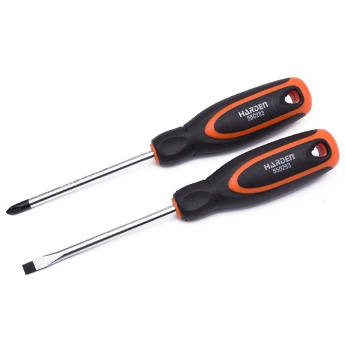Harden 2 piece Flat Slotted & Phillips Professional Screw - 550392
