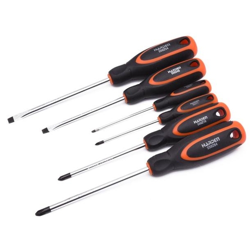 Harden 6 Piece Professional Screwdriver Set - 550396