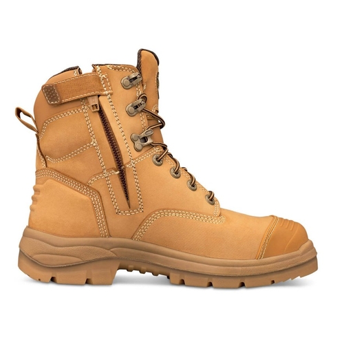 Oliver AT 55 150mm Wheat Zip Sided Safety Boots - 55332Z-11-5