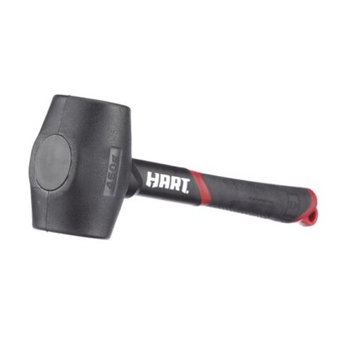 Hart 450g (16oz) Black Rubber Mallet