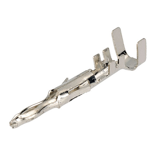 Crimp Terminal Male Pin Weatherproof Connector Tin Terminal Entry 1-3mm Non Insulated 50 Pce