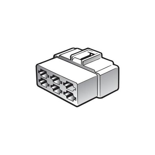 6 Way Female Quick Connector Housing (10 Pack)
