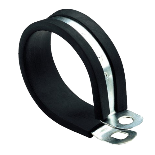 Pipe Clamp 32mm Rubber & Steel (10 pack)
