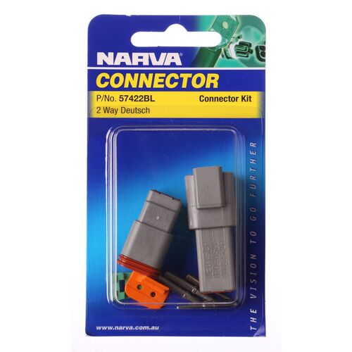 2 Way Waterproof Deutsch Connector Housing Kit (2 Pack)