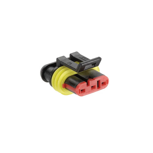 Narva 3 Way Amp Male Connector Housing Pack 10