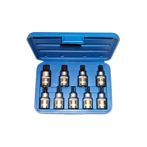 No.5802 - 9 Piece 1/2" Drive Torx-r Driver Sockets