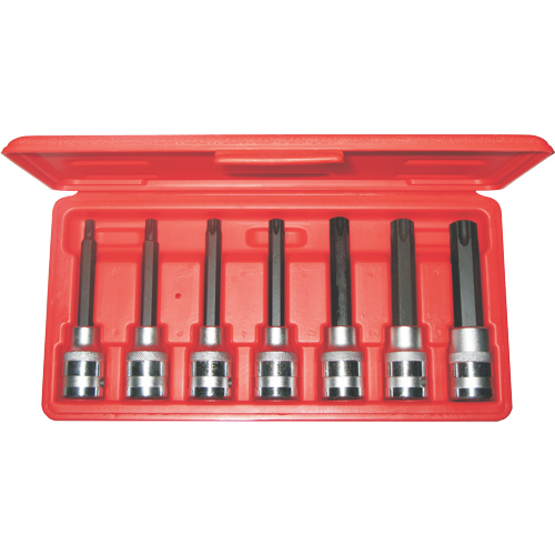 No.5803 - 7 Piece 1/2" Drive Tamper-Torx Sockets