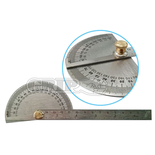 Steel Protractor - 150Mm