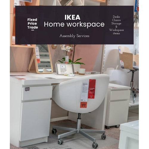 LAGKAPTEN / ADILS Desk, Black-brown/black