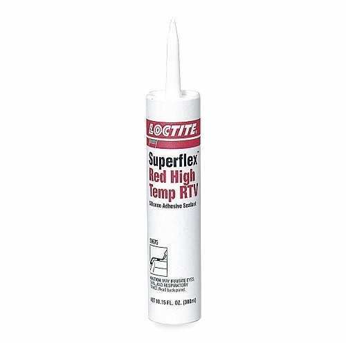 Loctite 596 Superflex RTV High Temperature Silicone Sealant Red - 300ml