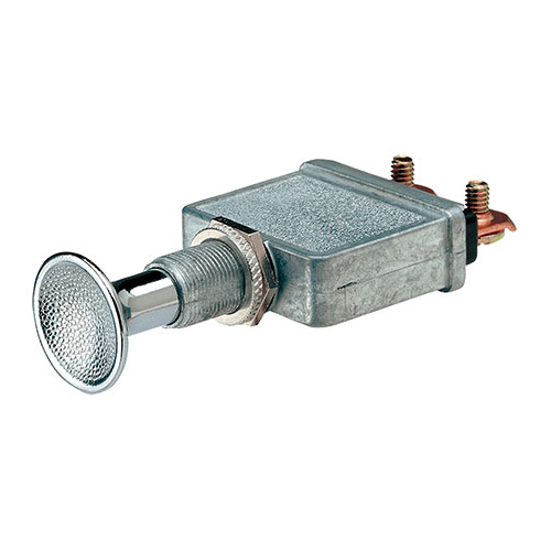 Narva Push/Pull Switch Off/On SPST (Contacts Rated 75A  12V) - 60018BL
