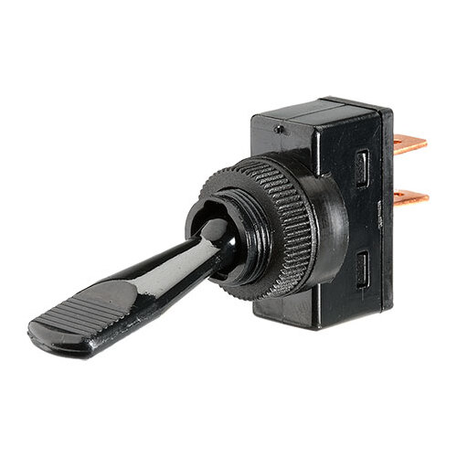 Narva Spring Toggle Switch Off/Momentary On SPST (Contacts Rated 20A  12V) BL Pk 1 - 60045BL