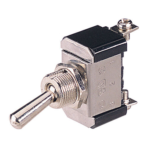 Narva Metal Toggle Switch Off/On SPST (Contacts Rated 20A  12V) BL Pk 1