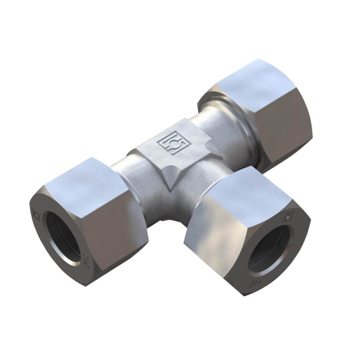 FI-T-12S-W3-MS EQUAL TEE | 12S TUBE STEEL (Zi-Ni) - 6010000978