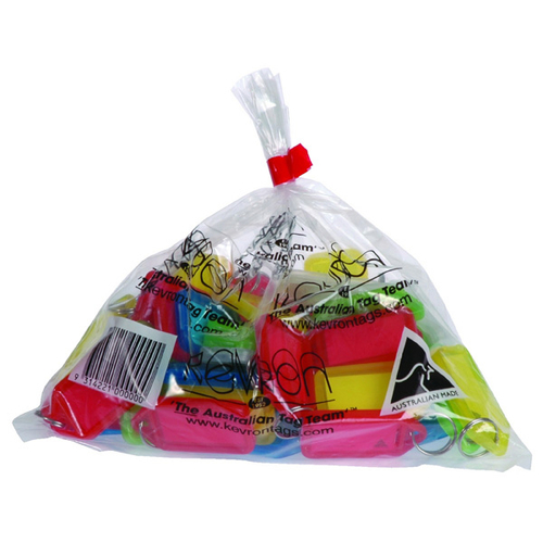 Key Tags Clicktags ID5 50s Kevron Assorted Bag 50